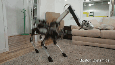 机械狗上街惹关注 家用机器人前景几何？