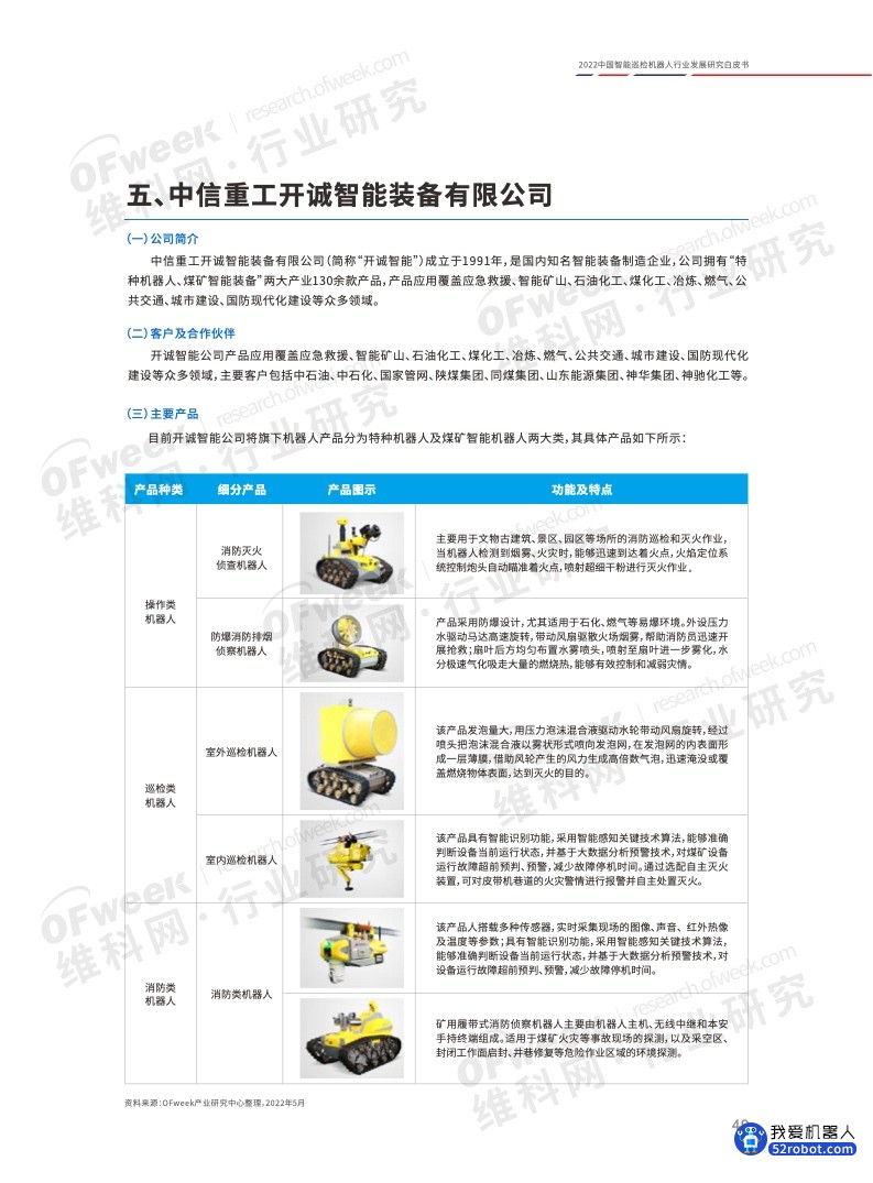 《2022中国智能巡检机器人行业发展研究白皮书》