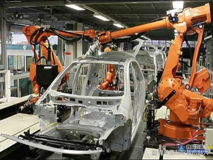 智能机器人在工业领域的应用，汽车制造的工业机器人需求