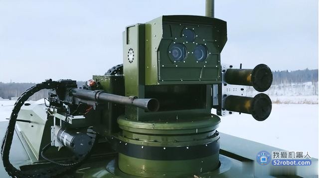 俄罗斯科学家设计出了多功能侦察机器人
