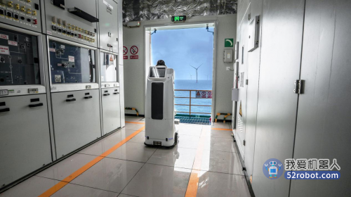 国内海上风电升压站迎来首个智能轮式巡检机器人