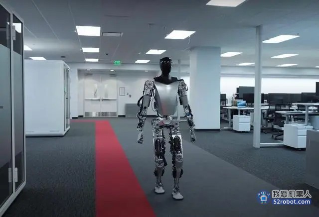 特斯拉公布全新Tesla Bot人形机器人，更具机械感