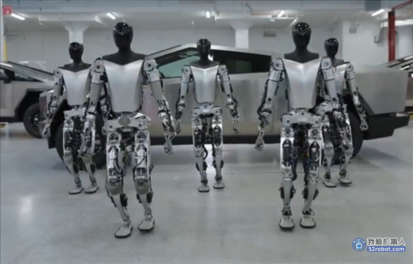 令人震惊的特斯拉人形机器人，展现了全新的关节设计结构