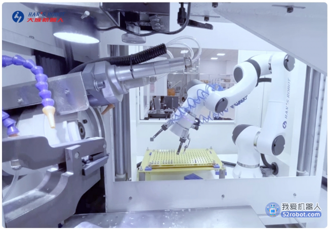整体效率提升350%，大族协作机器人赋能超硬刀具磨床自动上下料